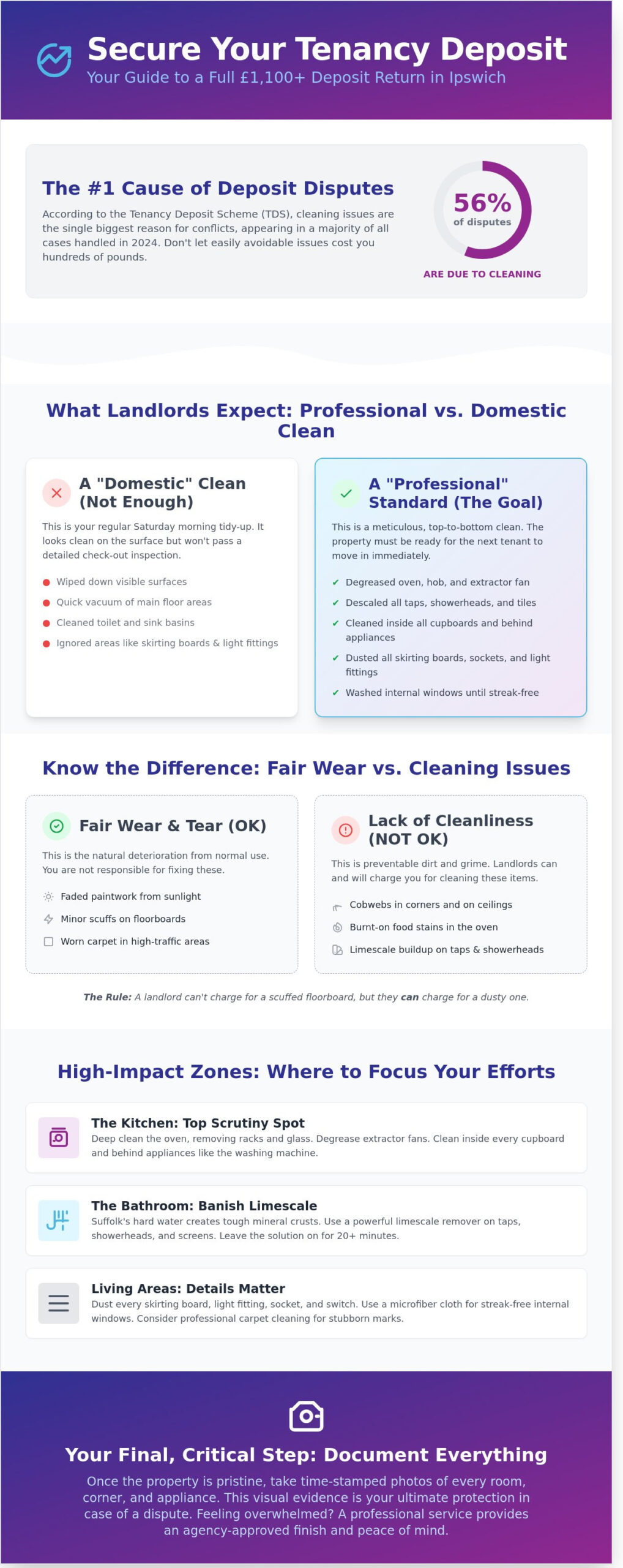 How to Master Your Tenancy Deposit Cleaning in Ipswich: A 2026 Step-by-Step Guide