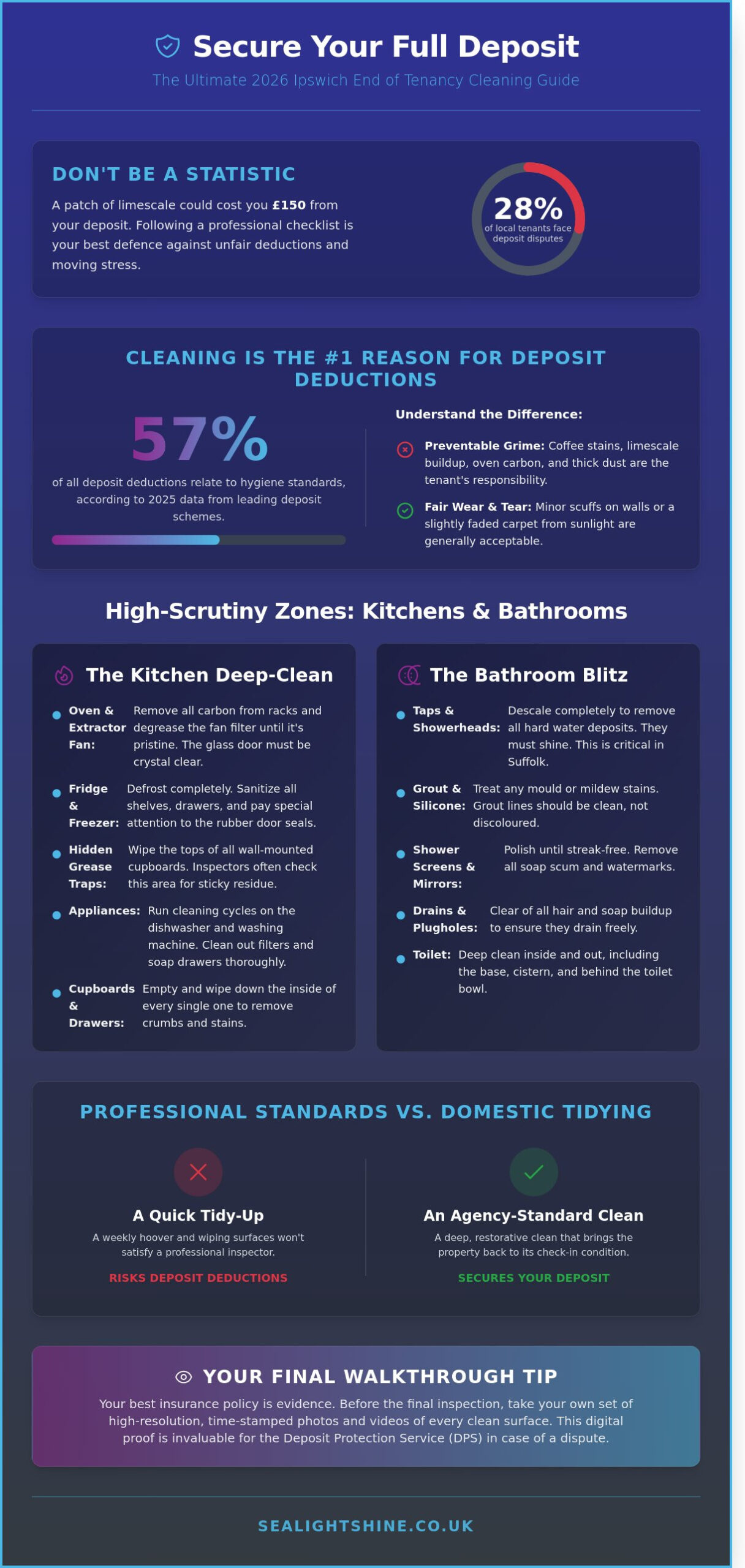 The Ultimate End of Tenancy Cleaning Checklist for Ipswich (2026 Edition)